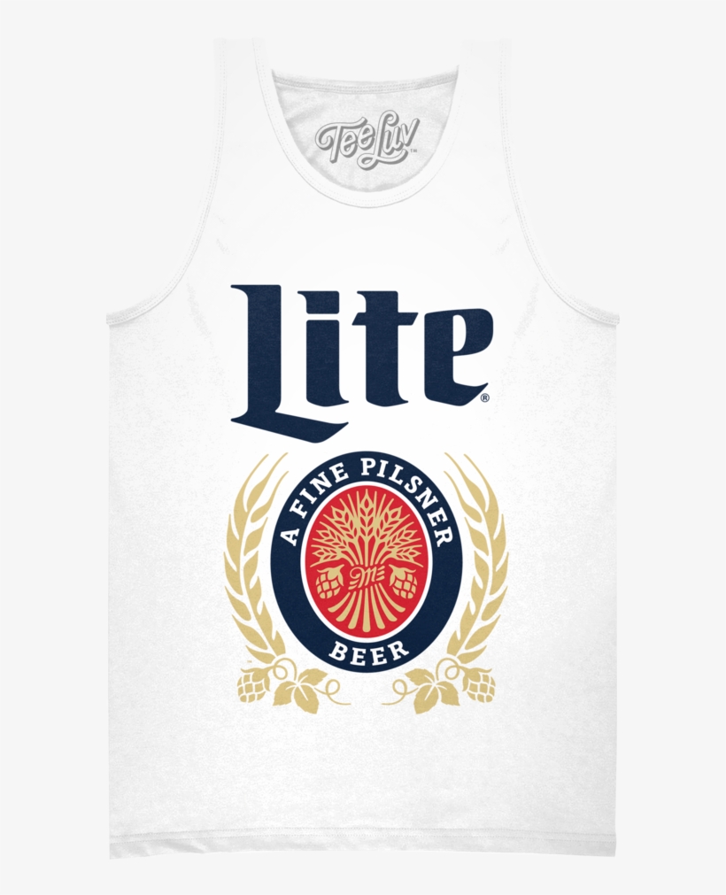 Vintage Miller Lite Logo Tank - Miller Lite Shirts, transparent png download
