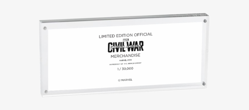 Civ Ticket Back - Captain America Civil War Face Split Keyring, Adult, transparent png download