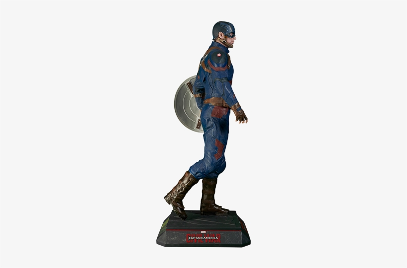 Portfolio - Life-size Figures - Captain America - Civil - Captain America: Civil War, transparent png download