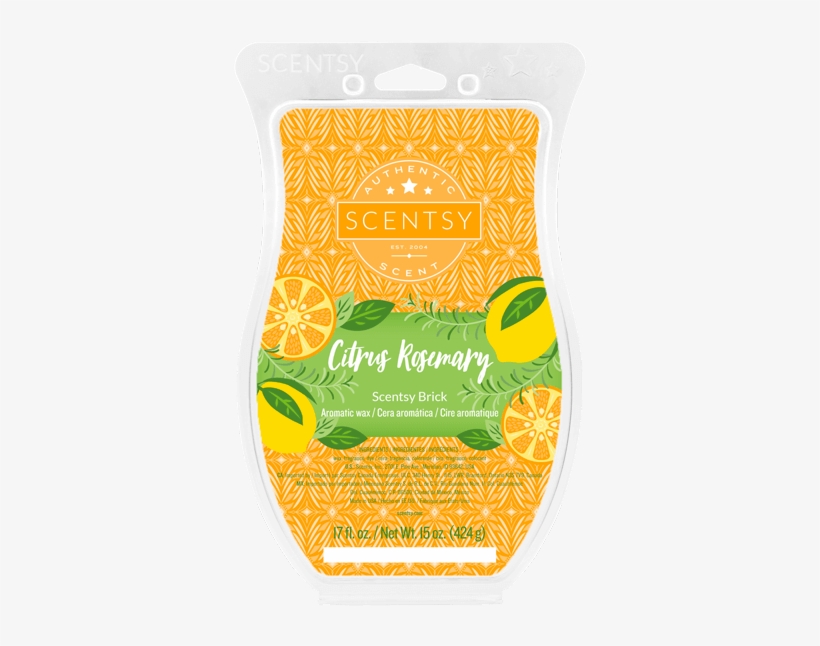 Scentsy Brick Citrus Rosemary Buy Online - Scentsy, transparent png download
