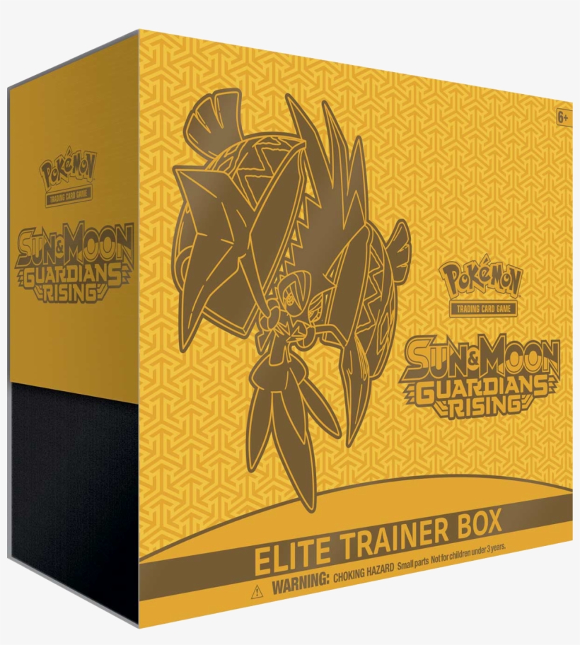 Pokemon - Pokemon Sun & Moon Guardians Rising Elite Trainer, transparent png download