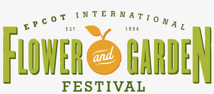 Epcot Flower And Garden Festival Logo 2018, transparent png download