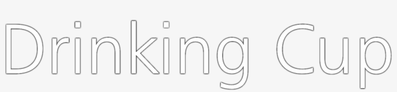 Drinking Text Png, transparent png download