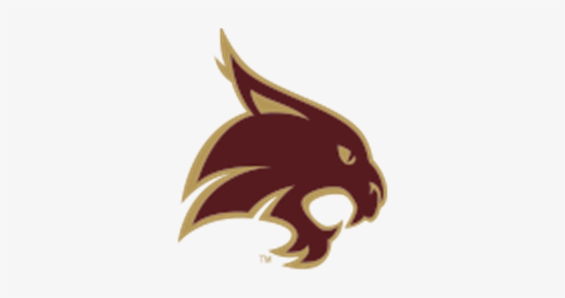 Texas State University Men's Basketball Vs Coastal - Texas State Bobcat Logo, transparent png download