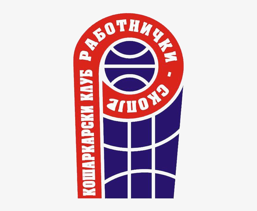 Kk Rabotnički Basketball Logo - Kosarkarski Klub Rabotnicki Skopje, transparent png download