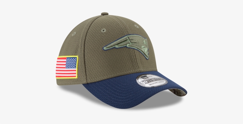 New England Patriots New Era Nfl On-field Collection - Patriot Salute To Service Hat, transparent png download
