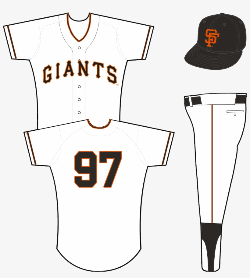 San Francisco Giants - Seattle Mariners Home Uniforms, transparent png download