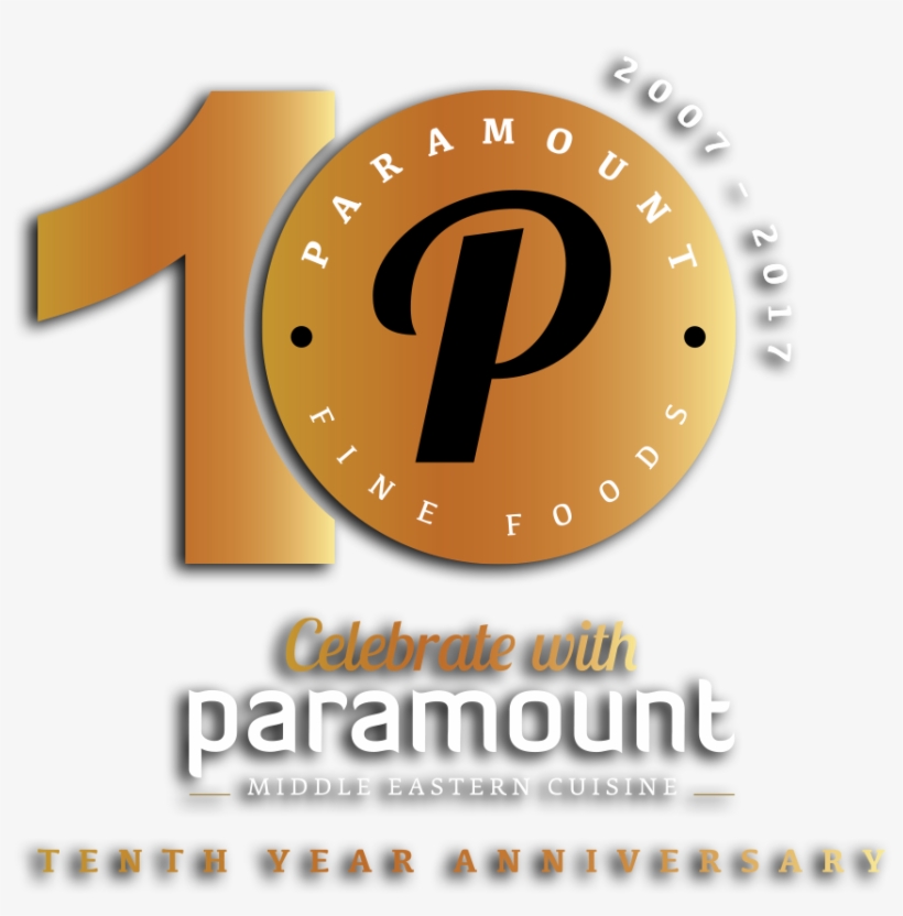 Paramount Welcome 10y Logo - Food, transparent png download