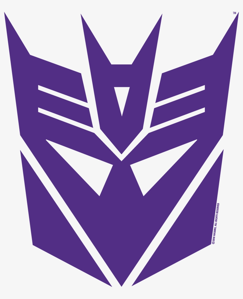 Decepticon-logo - Transformers Prime Decepticon Symbol, transparent png download