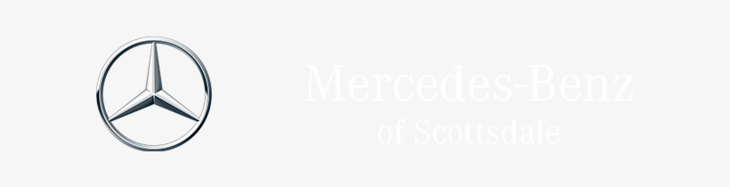 Mercedes-benz Of Scottsdale In Scottsdale, Az - Mercedes Benz Logo Png White, transparent png download