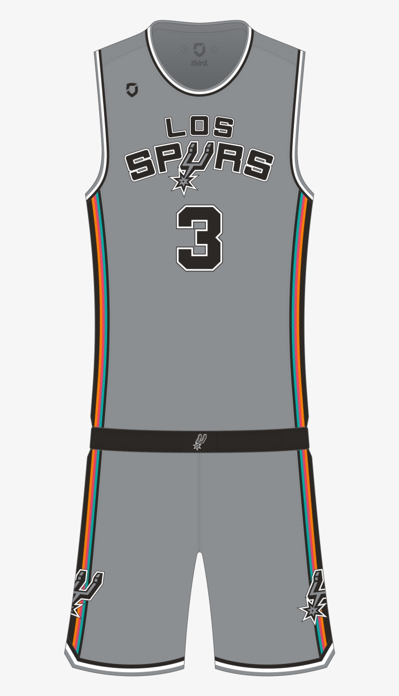 San Antonio Spurs Alternate - Sports, transparent png download