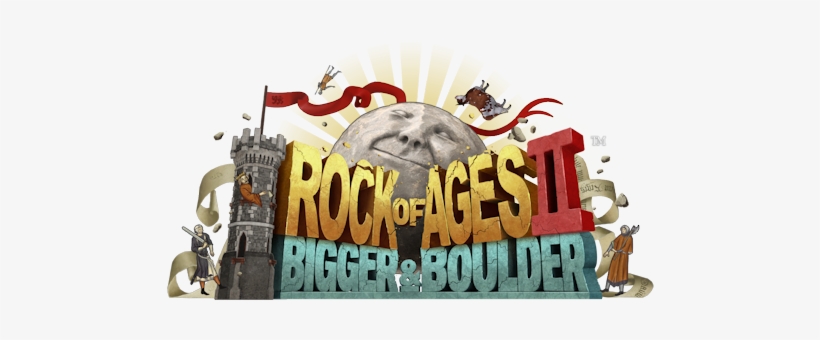 Rock Of Ages - Rock Of Ages 2 Bigger & Boulder ™, transparent png download