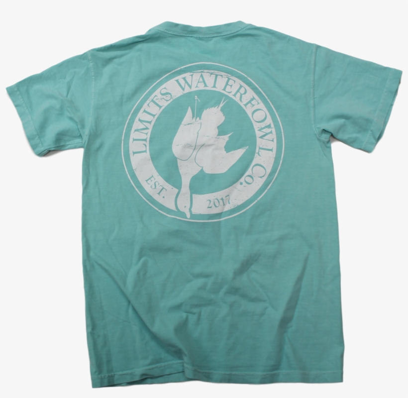 Vintage Logo Shirt Chalky Mint Shirt Limits Waterfowl - Shirt, transparent png download