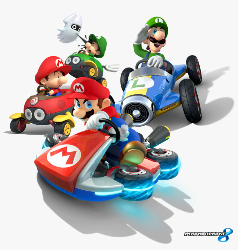 Mario Kart 8 Logo - Mario Kart 8 Png, transparent png download