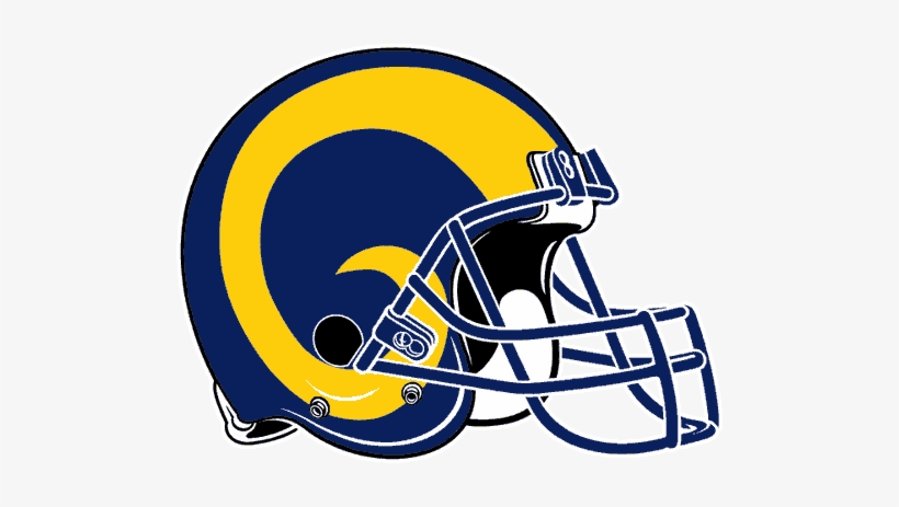 Logo Los Angeles Rams 1989 - Jacksonville Jaguars Helmet Logo, transparent png download