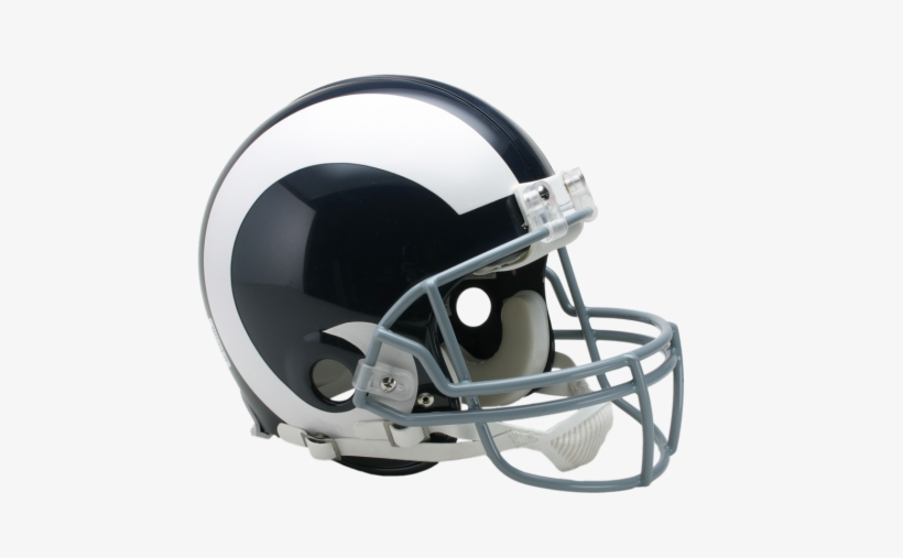 Rams Vsr4 Authentic Throwback Helmet - Football Helmet, transparent png download