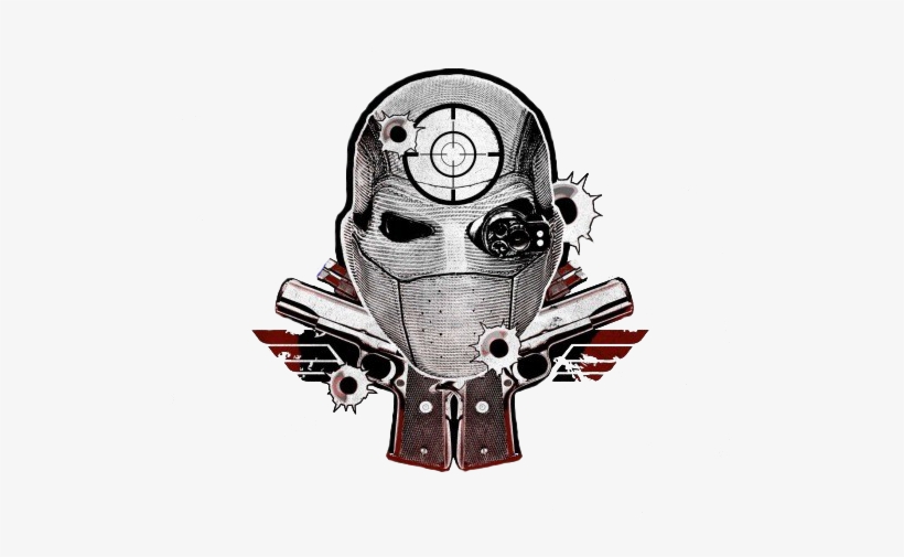 Suicide Squad Deadshot Logo By Misscatievipbekah - Deadshot Logo, transparent png download