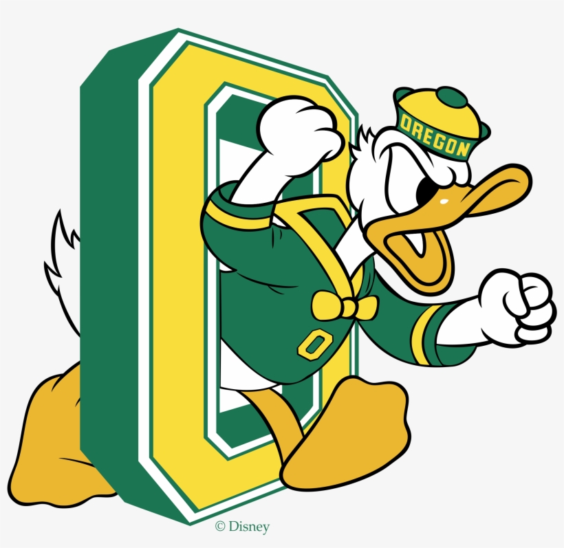 Oregon Ducks Logo Png Transparent - University Of Oregon Logo, transparent png download
