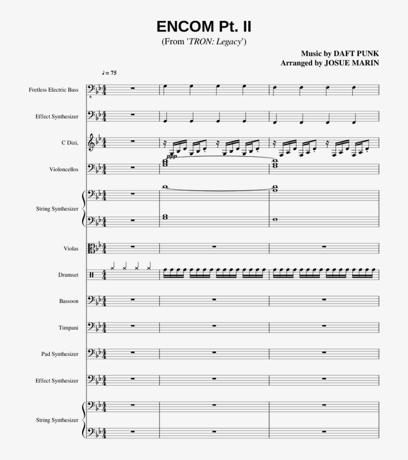 Theme For The Avengers And Agents Of Sheild Sheet Music - Sheet Music, transparent png download
