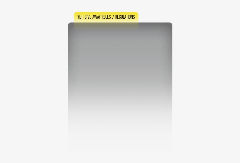 Cm Truck Bed Is Giving Away 3 Yeti Coolers At This - Paper Product, transparent png download