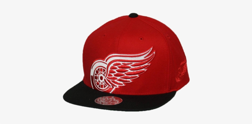 Detroit Red Wings Cropped Xl Logo Snapback Hat - Detroit Red Wings, transparent png download