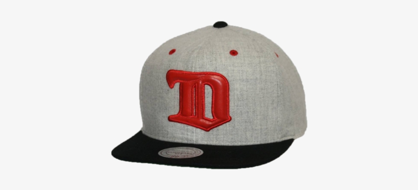 Detroit Red Wings Leather Logo Snapback Hat - Top Logo Snapback, transparent png download