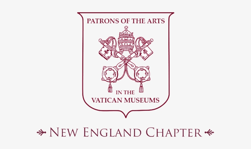 New England Patrons Of The Arts In The Vatican Museums - Patrons Of The Vatican Museum Logo, transparent png download