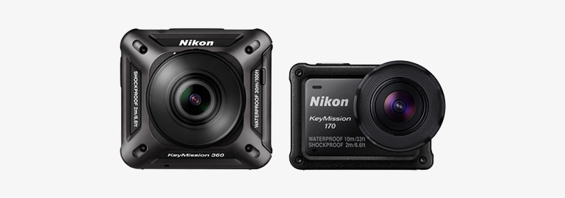 For Keymission 360/170 Users, Please Download This - Nikon Keymission 360 4k Action Camera, transparent png download