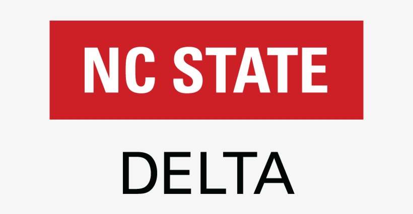 White Text On Red Brick, Abbreviated, Stacked - North Carolina State University, transparent png download