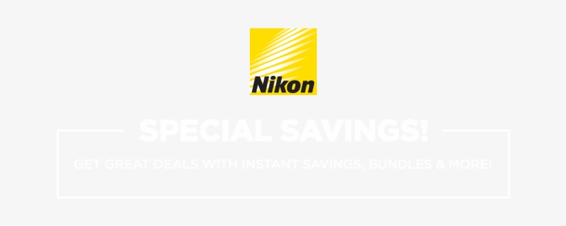 Nikon Black Friday Sale - Camera Lens, transparent png download