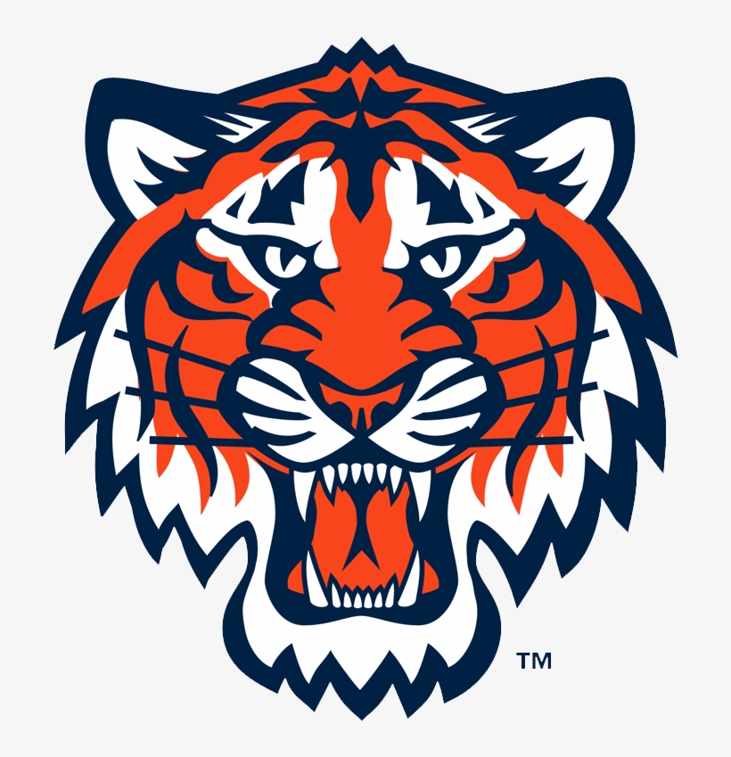Detroit Tigers Tiger Logo - Detroit Tigers Comerica Park Logo PNG Image
