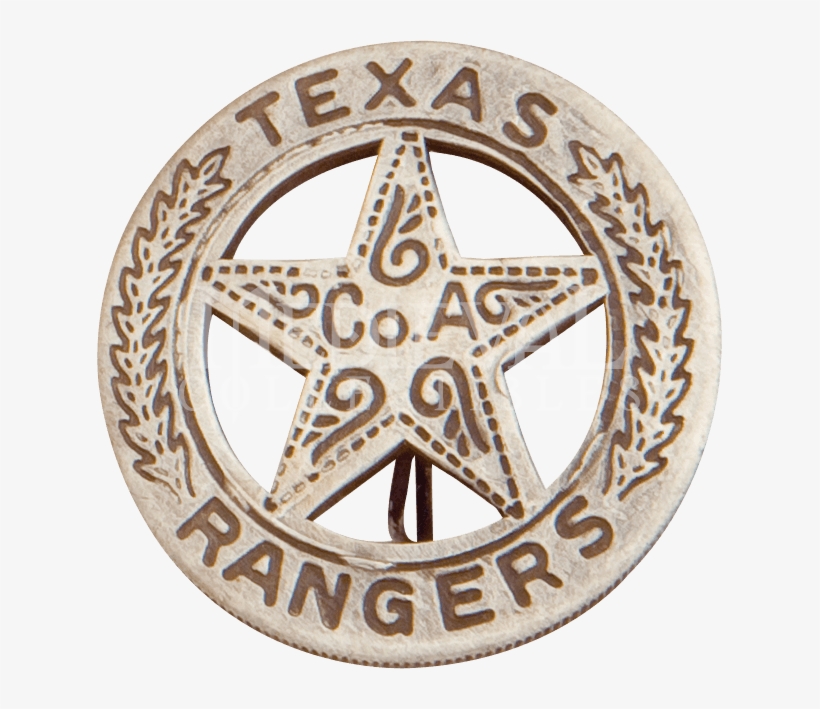 Round Texas Ranger Badge - Clipart Texas Ranger Badge, transparent png download