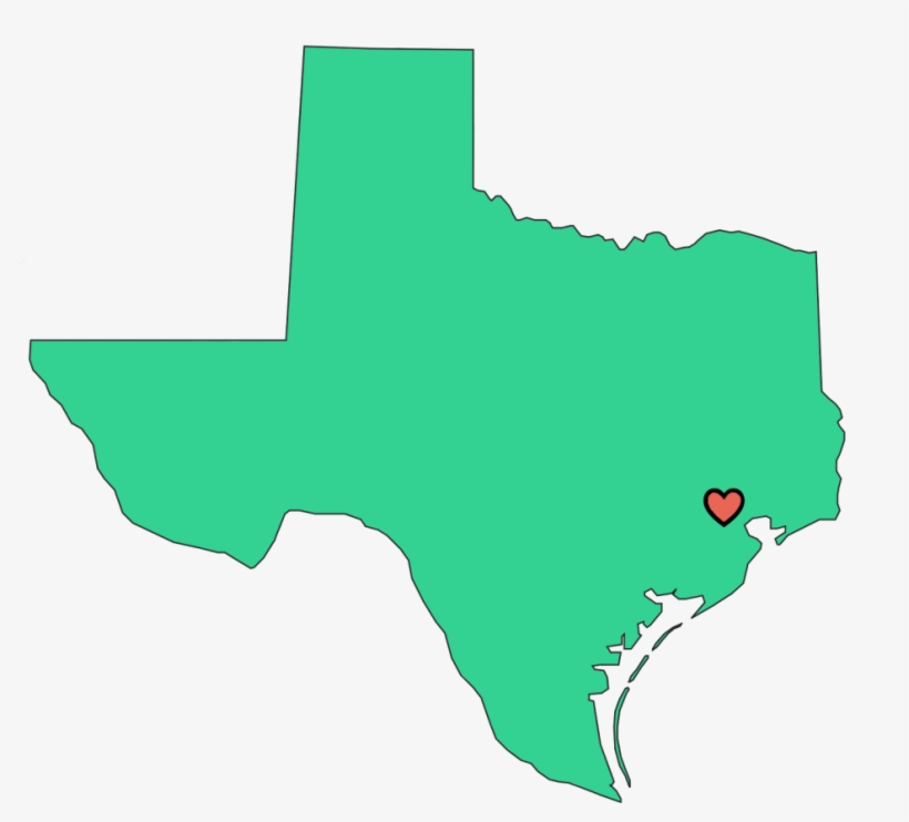 Clip About Us Haven For Homes - Texas With Heart Clipart, transparent png download