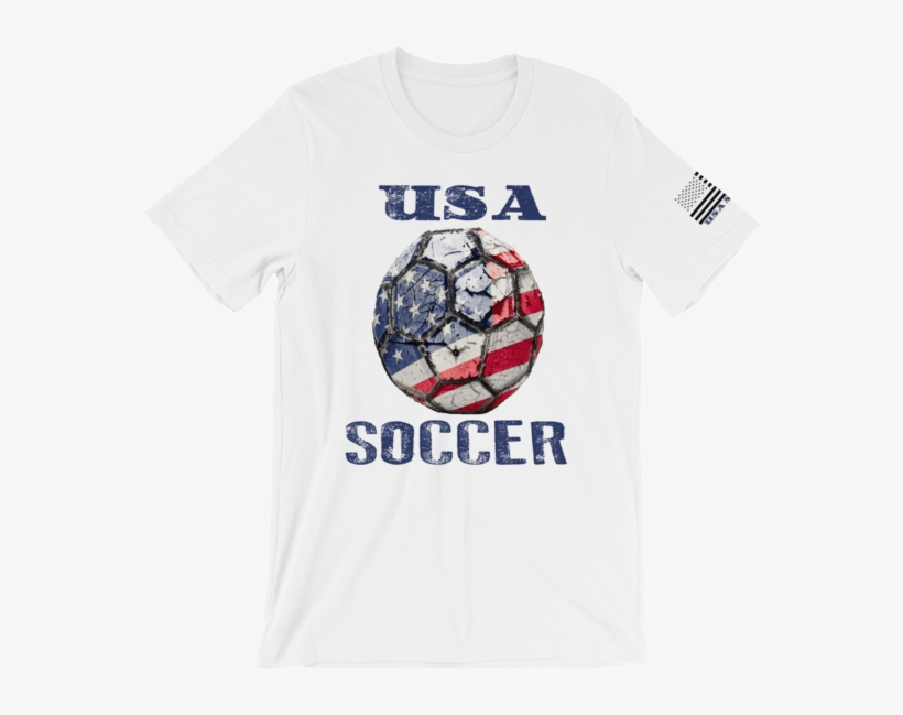 “usa Soccer W/ Ball” Unisex Short Sleeve Unisex T Shirt - Life Is Good Texas A&m, transparent png download