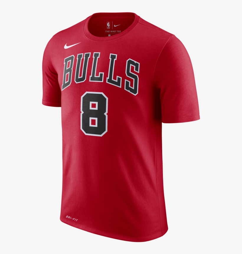 Nike Chicago Bulls Zach Lavine Dry Tee For £30 - Toronto Raptors Nike Shirt, transparent png download