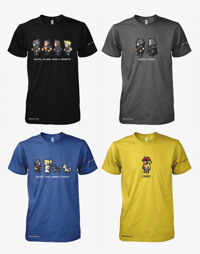 Final Fantasy Xv - T Shirt Final Fantasy Xv, transparent png download