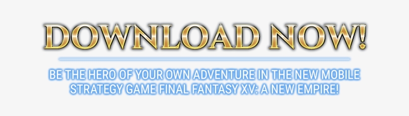 Final Fantasy Xv Title - Final Fantasy Xv, transparent png download