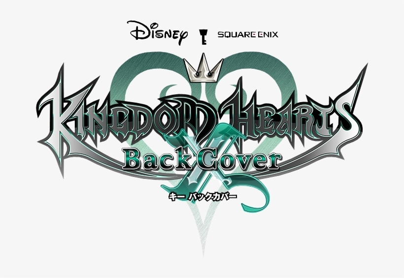 Kingdom Hearts X Back Cover Logo - Kingdom Hearts Back Cover, transparent png download