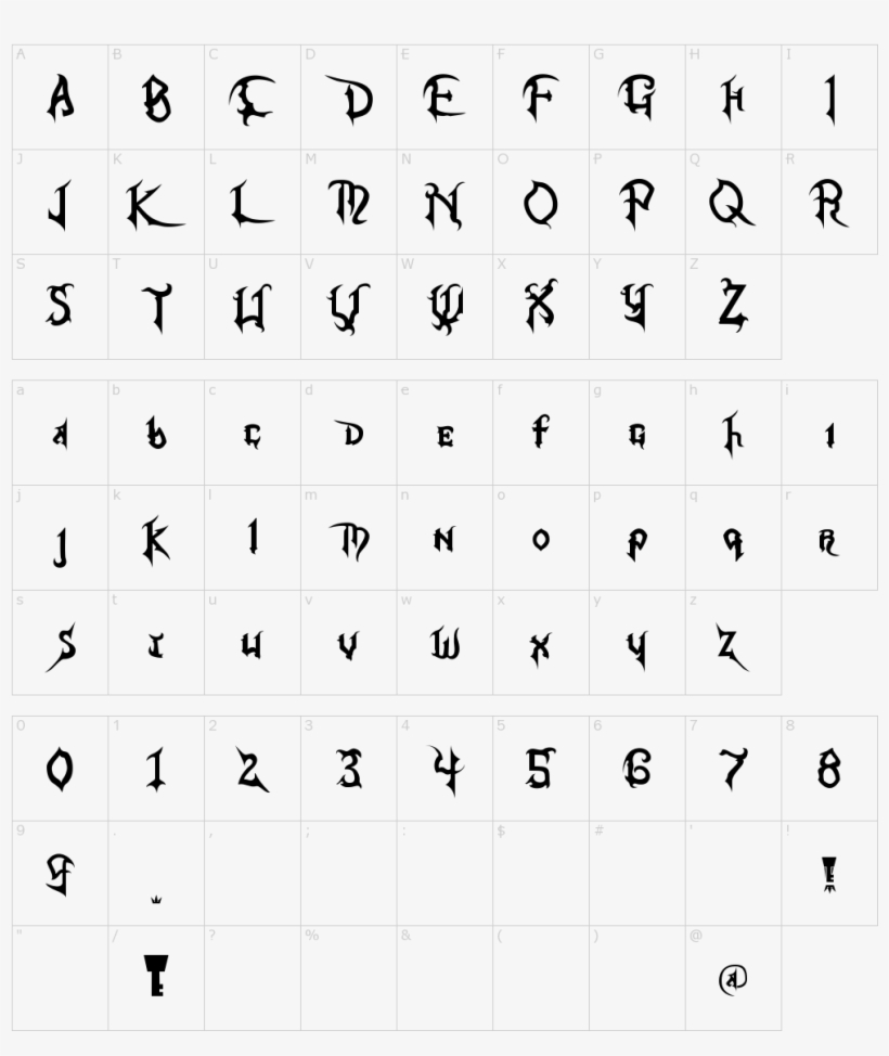 Kingdom Hearts Font, transparent png download