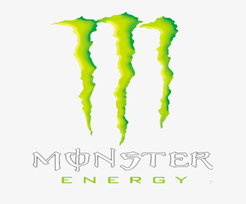 Monster Energy - Transparent Blue Monster Energy Logo, transparent png download