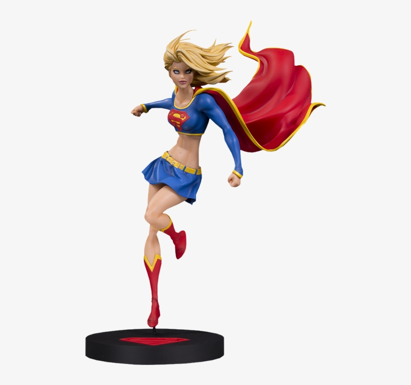 Dc Comics Statue Supergirl - Dc Designer Series Supergirl Statue, transparent png download