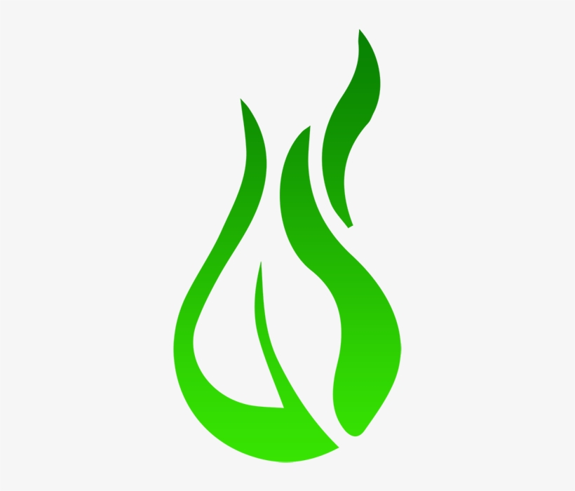 Flame Logo Gradient Color - Nerd, transparent png download