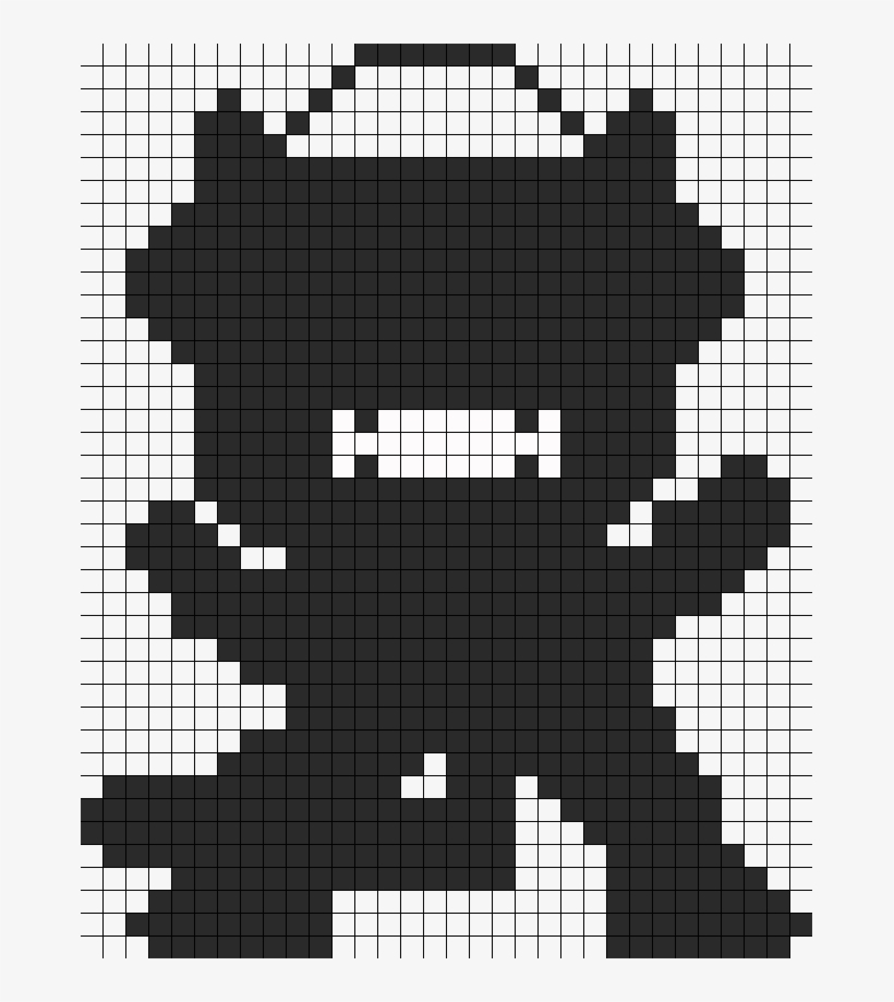 Monstercat Perler Bead Pattern / Bead Sprite - Cross-stitch, transparent png download
