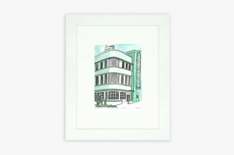 The Streamline Hotel Was Built In 1941 And Is Recognized - Architecture, transparent png download