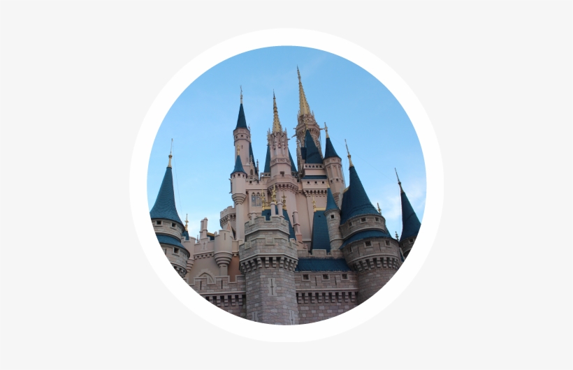 03 Jan Ppv Disney Castle Circle Disney Travel Agent - Cinderella Castle, transparent png download