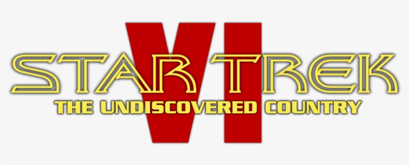 Star Trek Vi - Star Trek The Undiscovered Country Logo, transparent png download