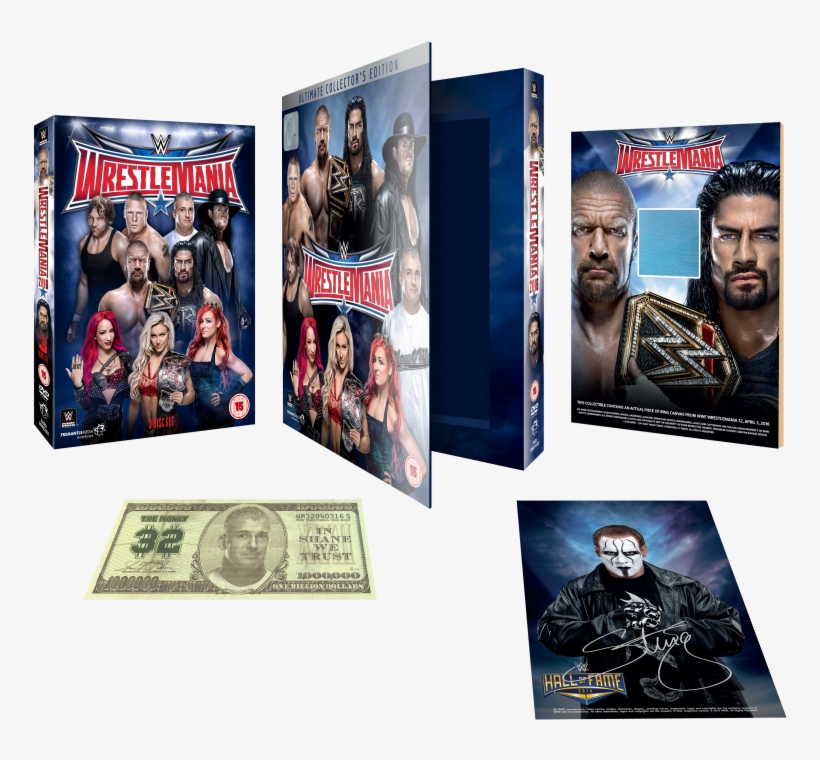 Image - Php - Wwe: Wrestlemania 32 (dvd / Collector's Edition), transparent png download