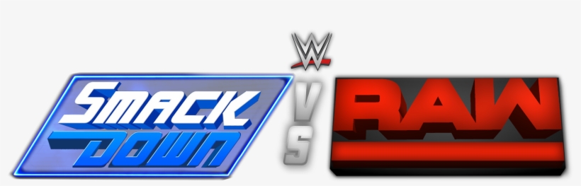Wwe Smackdown Vs - Wwe Raw Vs Smackdown Logo, transparent png download