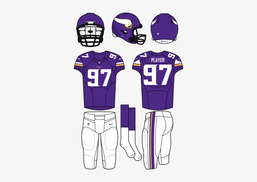 Minnesota Vikings - New York Jets Home Uniform, transparent png download