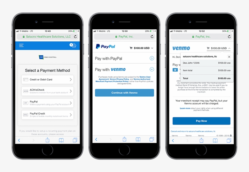 Offering Venmo As A Payment Option Is Evidence Of Salucro's - Iphone 6s Imessage, transparent png download